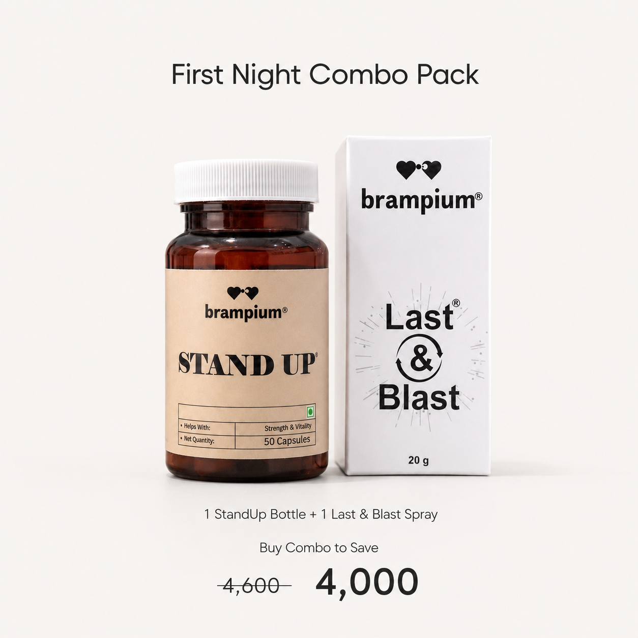 brampium Stand-Up Ayurvedic Capsules